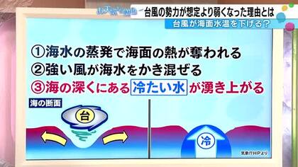 台風26号は想定より勢力弱まる…台風が自ら海水温を下げる？「3つの作用」が次の台風を弱める仕組み