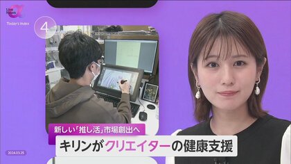 新しい推し活！キリンがアニメ制作者の健康支援　月額料金原資に健康商品などと交換　ファン6万人・企業数百社の参加目指す