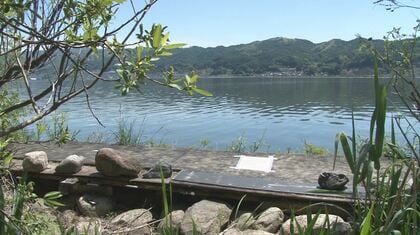 「悪意ある確信犯」諏訪湖畔に無許可で”釣り用台座”　河川法違反の「不法占用」　警告書を貼るが、はがされる　期限を迎えても、名乗り出ず「そのまま」　長野県が撤去を含め検討