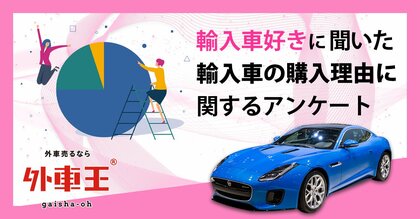 外車王が輸入車の購入理由に関する調査を実施 輸入車の魅力