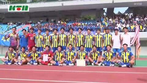 【県高総体】サッカー男子決勝　国見と長崎総科大附属が互いに譲らず延長戦に