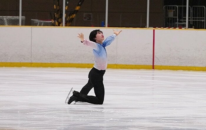 持ち味の表現力が光る高橋のショート