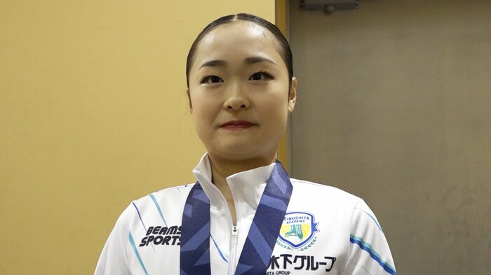 全日本後、インタビューに応じてくれた島田