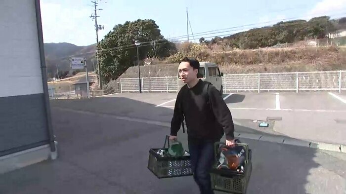 避難所を回り心を込めてコーヒーを振る舞う木崎さん