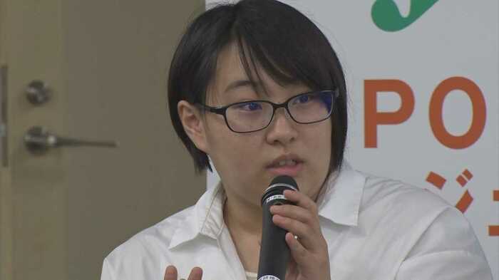 高橋さつきさん(震災当時小学4年生 東松島市 TSUNAGU Teennager Tourguide所属)