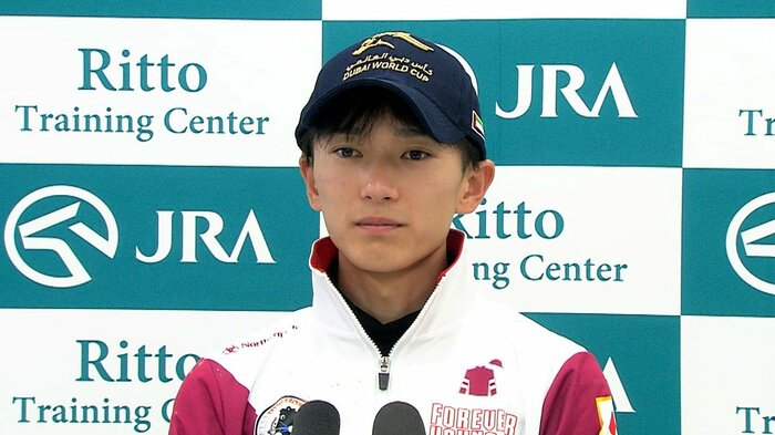ライトバックとコンビを組む 坂井瑠星騎手
