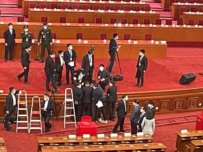 全人代では事前に入念な準備が行われていた
