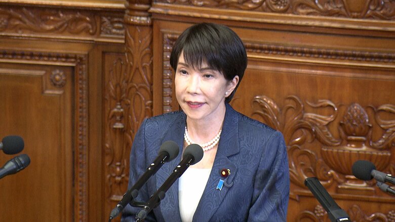 【速報】高市総理が所信表明演説「志ある者は、事ついに成る」危機管理投資・成長投資進め「力強く持続的な経済成長」｜FNNプライムオンライン