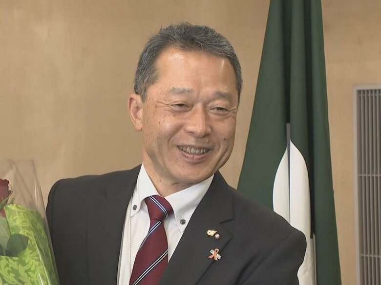 「失敗は恐れる必要ない」2期目の当選果たした三重県の一見知事 職員への挨拶で県民のための行動継続を呼びかけ｜FNNプライムオンライン