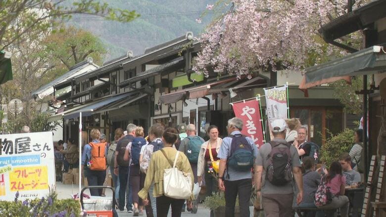 汗ばむ陽気　長野県内8地点で「夏日」　花見シーズンも終盤｜FNNプライムオンライン