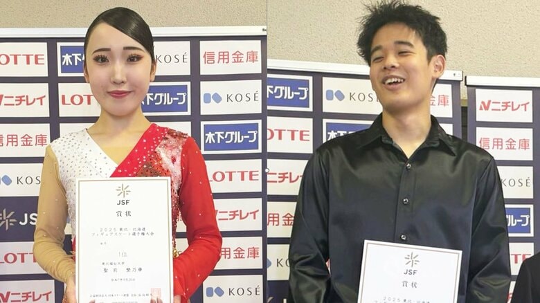 シニアデビューの尾形広由が初優勝、女子は『キダム』の世界観で魅せた聖前埜乃華が3連覇【東北・北海道選手権・結果】｜FNNプライムオンライン