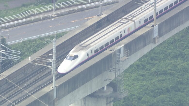 東北新幹線が東京～仙台駅間の上下線で運転見合わせ　宇都宮～那須塩原駅間での車両点検の影響　再開見通したたず｜FNNプライムオンライン