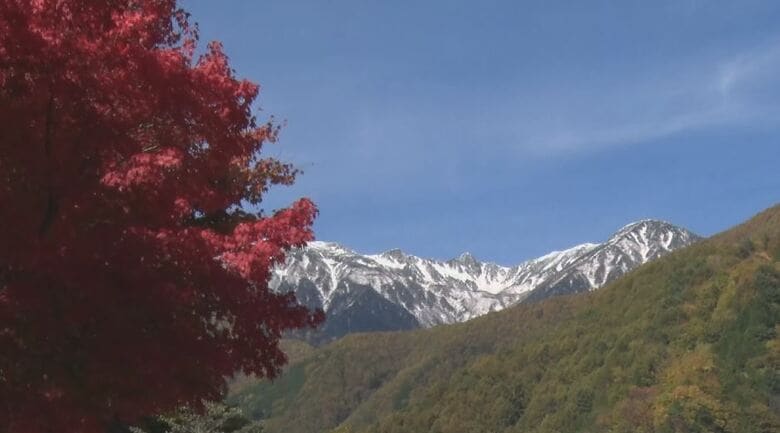 「紅葉の穴場」全国2位に選出　駒ケ根の魅力　冠雪の中央アルプスと紅葉　川沿いに1000本以上のもみじ　標高2600mの高原　2カ月半も紅葉楽しめます｜FNNプライムオンライン