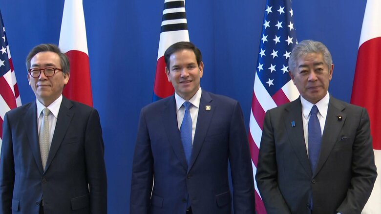 岩屋外相がルビオ米国務長官に「関税措置は極めて遺憾」　訪問先のベルギーで伝達　見直しを強く申し入れ｜FNNプライムオンライン