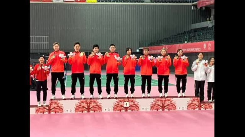 【速報】デフリンピック　バドミントン団体で片山結愛（綾川町出身）ら日本が金メダルを獲得　【香川】｜FNNプライムオンライン