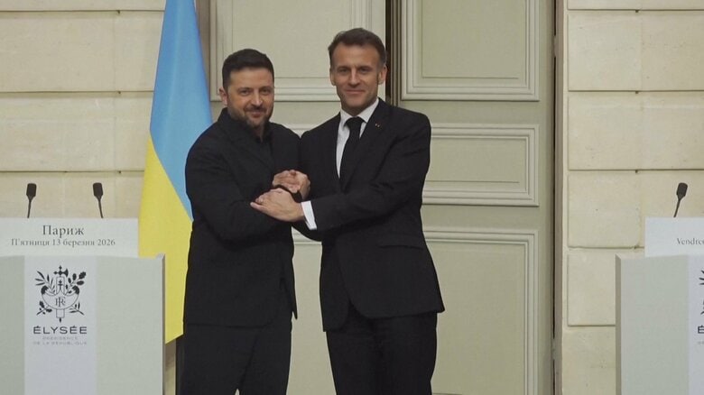ゼレンスキー大統領、900億ユーロ融資実現求める　一部の国から反対意見　ウクライナ情勢｜FNNプライムオンライン