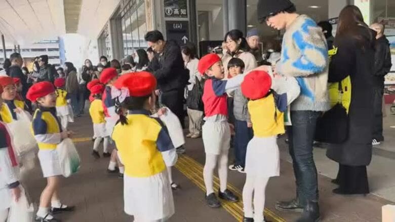 110番、正しく使ってね　高知の園児が呼びかけ｜FNNプライムオンライン