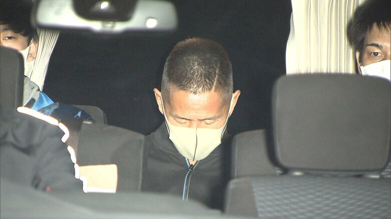 逮捕された”社長”の谷本英人容疑者(48)(3日 渋谷署)