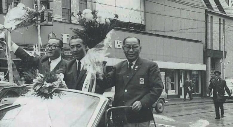 髙橋氏の母方の祖父・原田与作元札幌市長（髙橋氏HPより）