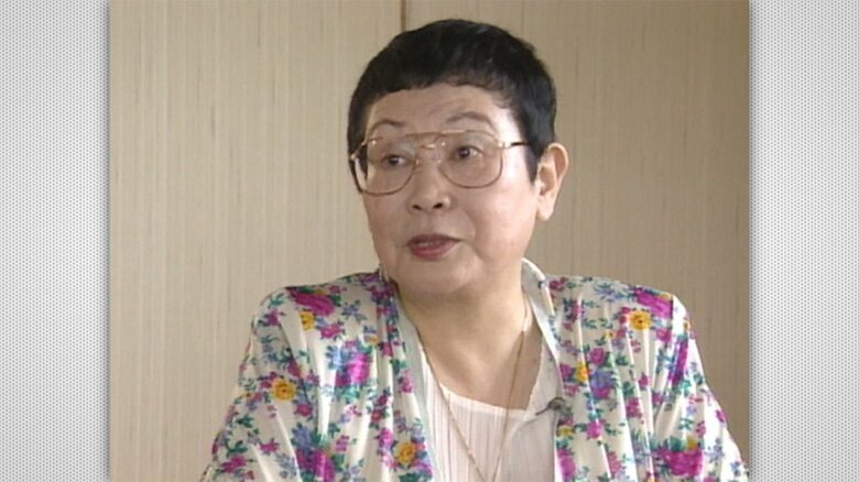 橋田壽賀子さん 95歳で死去　「ママ」 泉ピン子さんみとり...