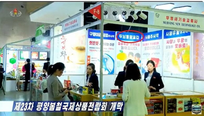 「頭脳栄養カプセル」集中力、記憶力を高めると説明されている。