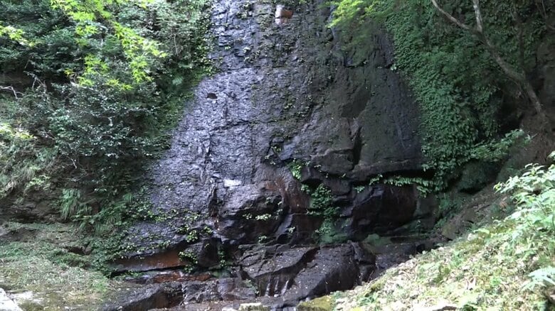 滝行ツアーが行われている滝