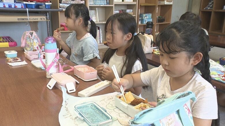学童保育「鍋屋田子どもプラザ」のお昼