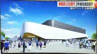 「福井アリーナ」利益は年間2億8000万を想定　開業後30年で銀行など借り入れ分の65億円を返済へ　福井商工会議所が事業計画発表