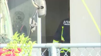 八代市立第一中学校で教室の一部を焼く　けが人なし　火元や出火当時の教室の状況調べる【熊本発】