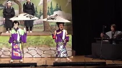 瀬戸芸最終日　小豆島では中山農村歌舞伎で子供たちが「白浪五人男」を披露　狂言師による演目も【香川】