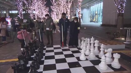 目が不自由でも“対話して触れて”楽しむイルミネーション “優しい工夫”が詰まった丸の内のクリスマス