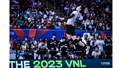 バレー男子日本代表、中国をフルセットで制し9連勝でファイナルラウンド進出　ネーションズリーグ