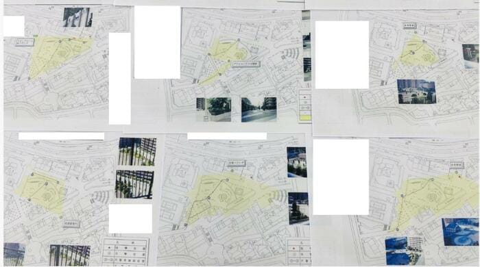 住民の目撃情報をまとめた捜査資料