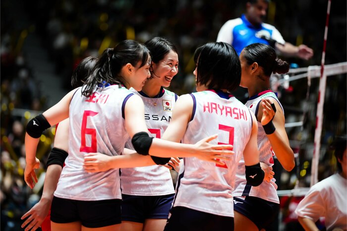 大会序盤戦の山場を乗り切った(写真:©️FIVB)