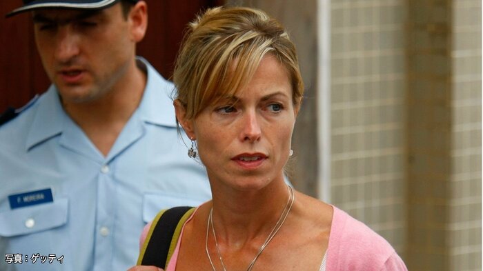 ポルトガルで警察の事情聴取を受けるマデリンちゃんの母　2007年9月7日