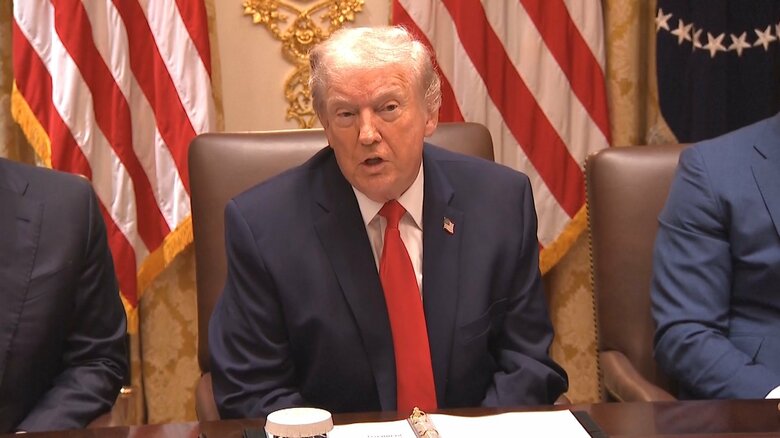 アメリカのトランプ大統領、鉄鋼生産の26年ぶり日本逆転を自画自賛　「関税の成果」を強調｜FNNプライムオンライン