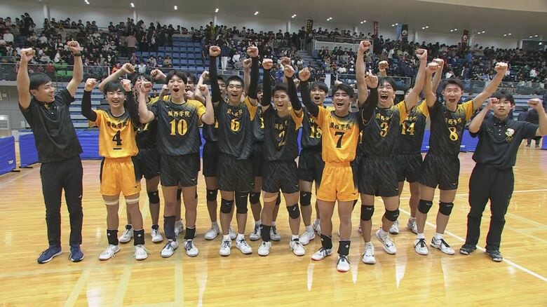 春高バレー長崎県大会　男子は鎮西学院が連覇　大村工業をフルセットで破る｜FNNプライムオンライン