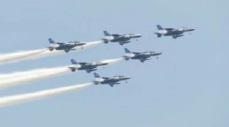 「ブルーインパルス」が射水市上空にも！海王丸パーク付近を8月2日正午ごろに飛行｜FNNプライムオンライン
