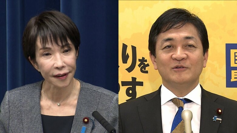 「年収の壁」決着…178万円への引き上げ自民・国民民主党首会談へ｜FNNプライムオンライン