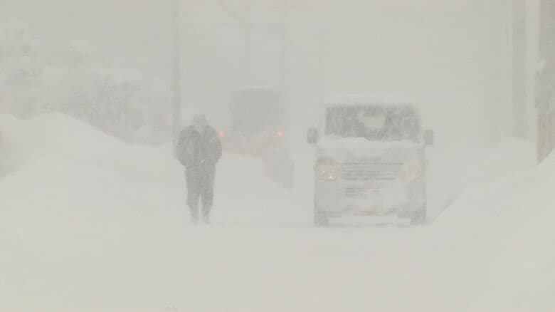 【三連休と成人の日に寒波が直撃】日本海側北部と南部で50センチ…オホーツク海側北部で40センチの降雪を予想_上空の寒気が強まった場合には“警報級の大雪”となる可能性〈北海道〉｜FNNプライムオンライン