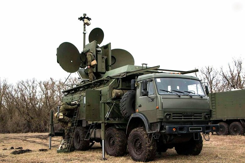 ロシア軍クラスハ4電子妨害車輌(ロシア国防省公式HPより)