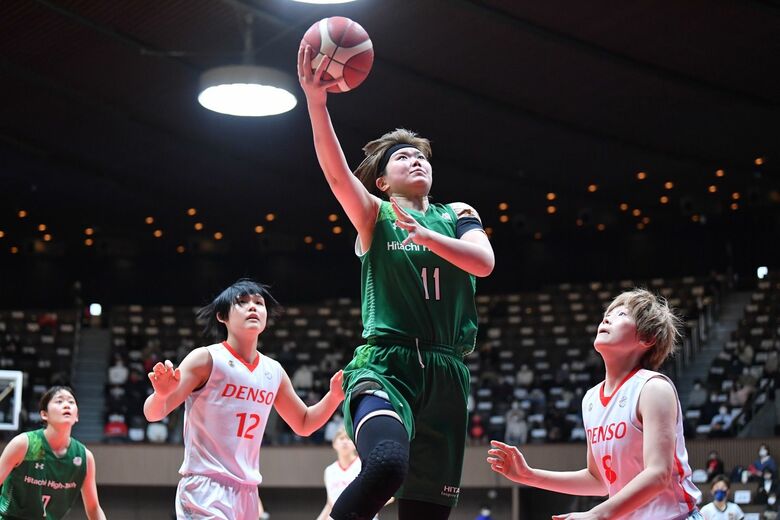 18得点と健闘した谷村里佳選手