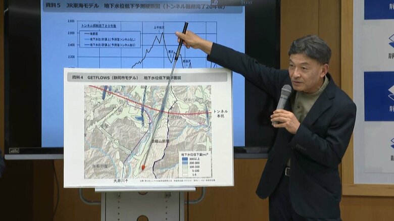 有識者会議の検討内容を説明する難波市長（9月27日）