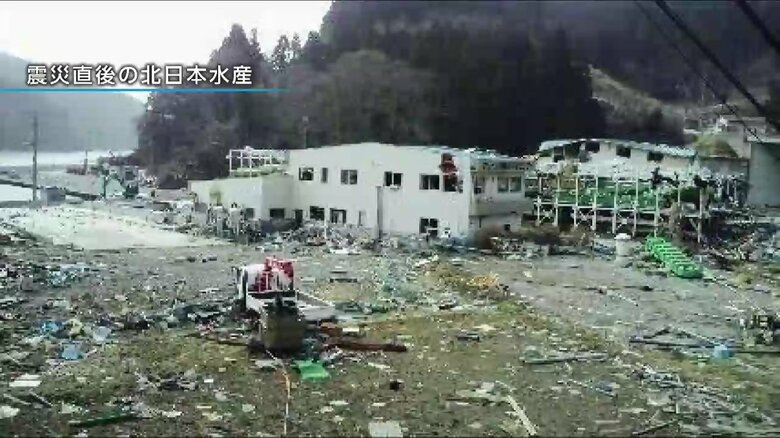 翔太さんの祖父が始めたアワビ養殖施設も破壊