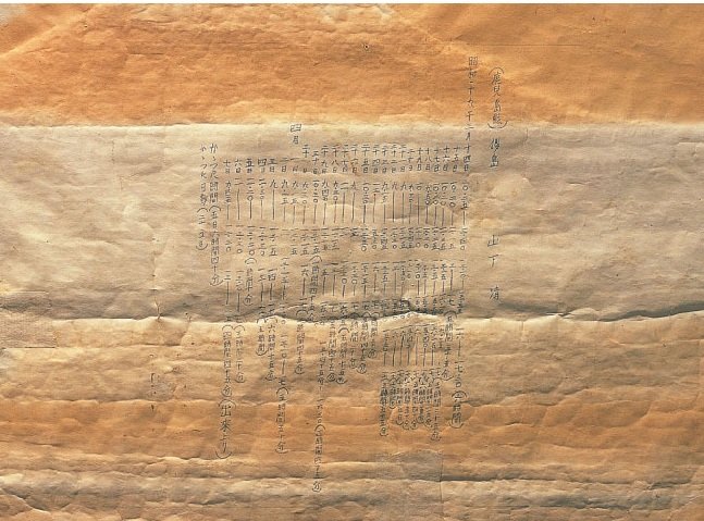 「桜島」の裏に書かれた作業時間　©Kiyoshi Yamashita / STEPeast 2026