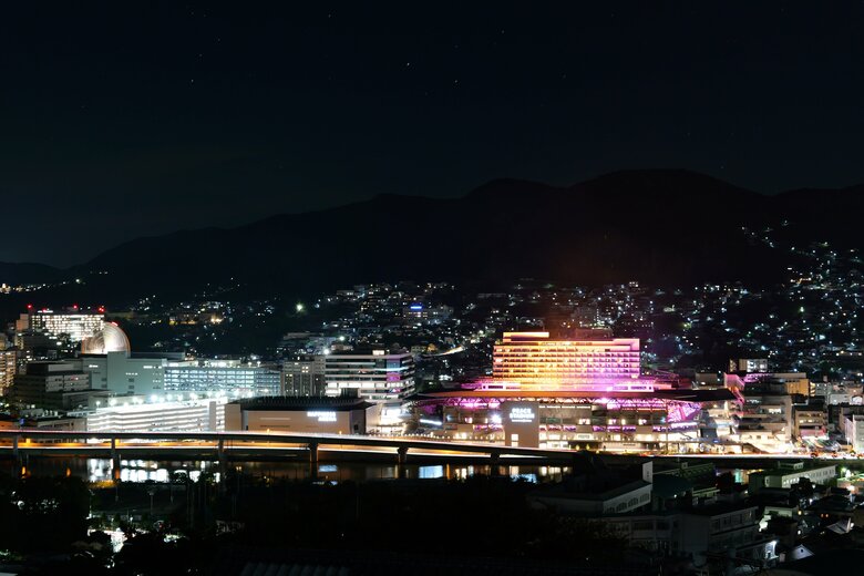 夜のライブ会場