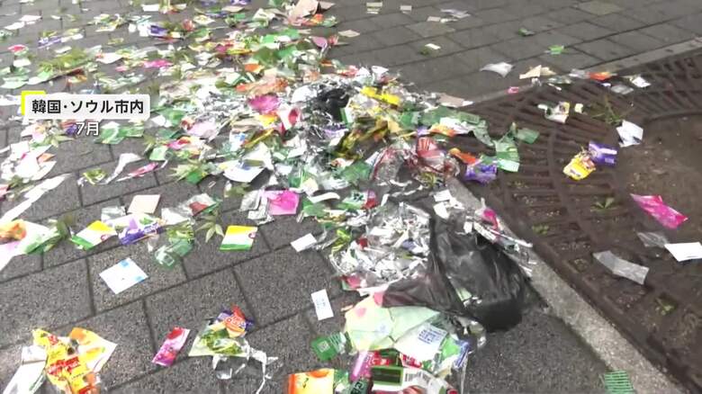 北朝鮮の「ゴミ風船」