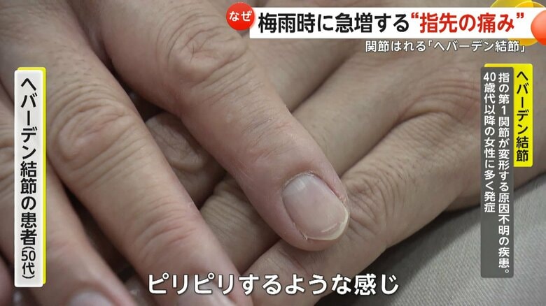 クリニックに来た50代の女性患者