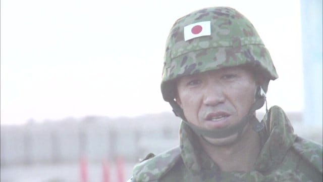 自衛官時代の誠さん