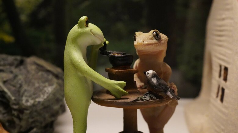 こちらは「するめ」ちゃん